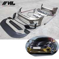 R400 Modify Luxury PU Bumper Kit R400 Body Kit for VW GOLF MK7 GTI R20