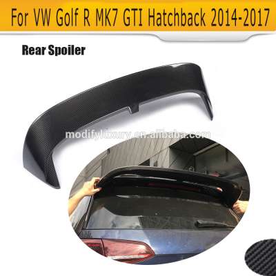 Factory carbon Roof Spoiler for VW Golf R MK7 GTI Hatchback 14-17