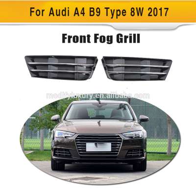 ABS Chromed A4 Fog Lamps Mask Cover for Audi A4 B9 Type 8W 2017