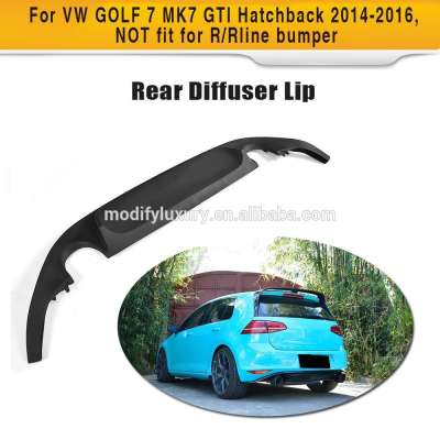 For VW GOLF 7 MK7 Clubsport Style Rear Diffuser 14-16